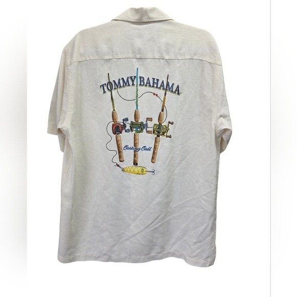 Tommy Bahama Other - Tommy Bahama Men's Off-White Casual Shirt